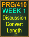 PRG/410 Convert Length